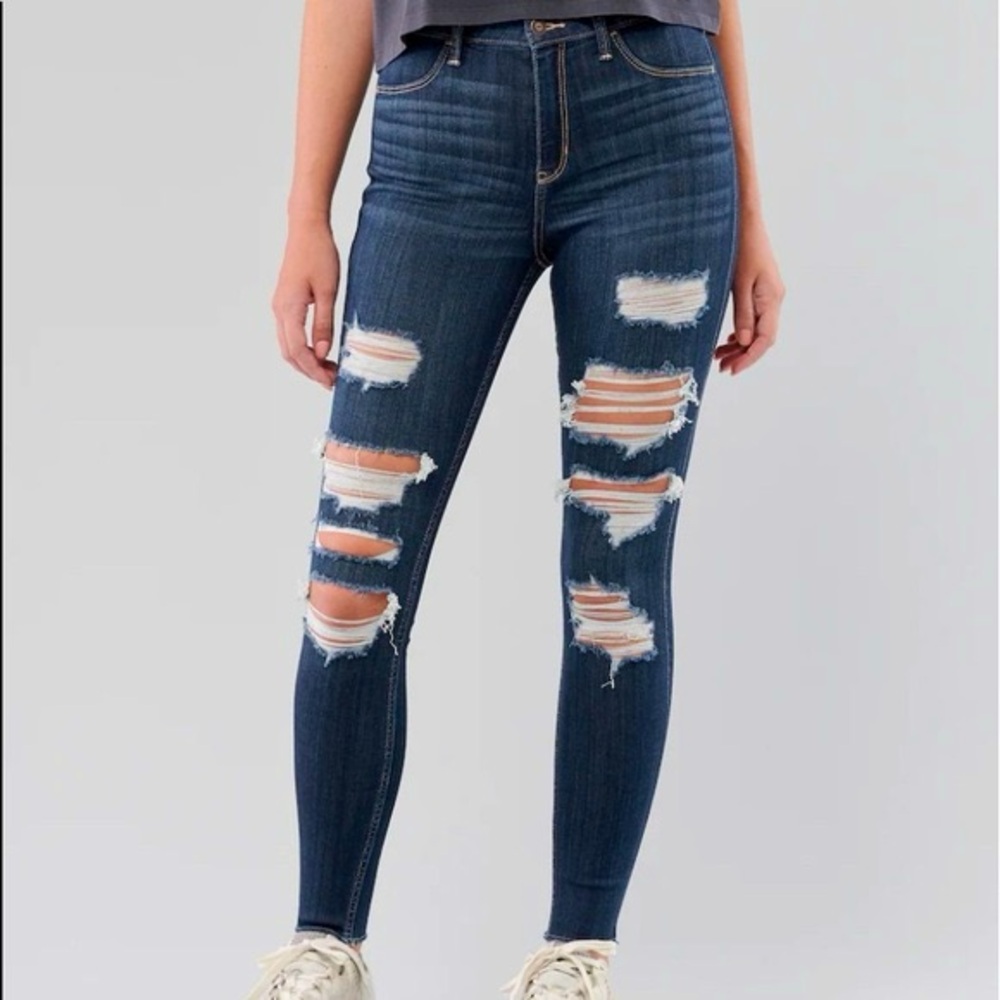 Hollister Jean Leggings | Women’s Curvy High-Rise Jean Leggings